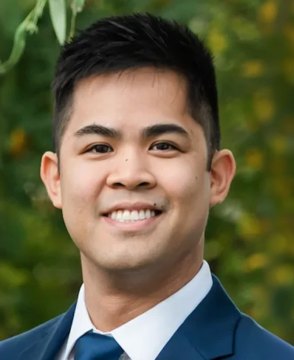 Dr. Chris Nguyen at dental practice in Aurora, Illinois.