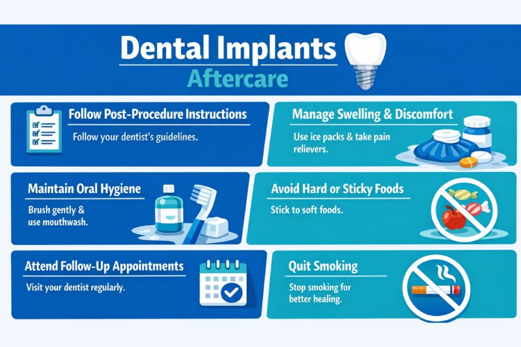 Dental Implants Aftercare
