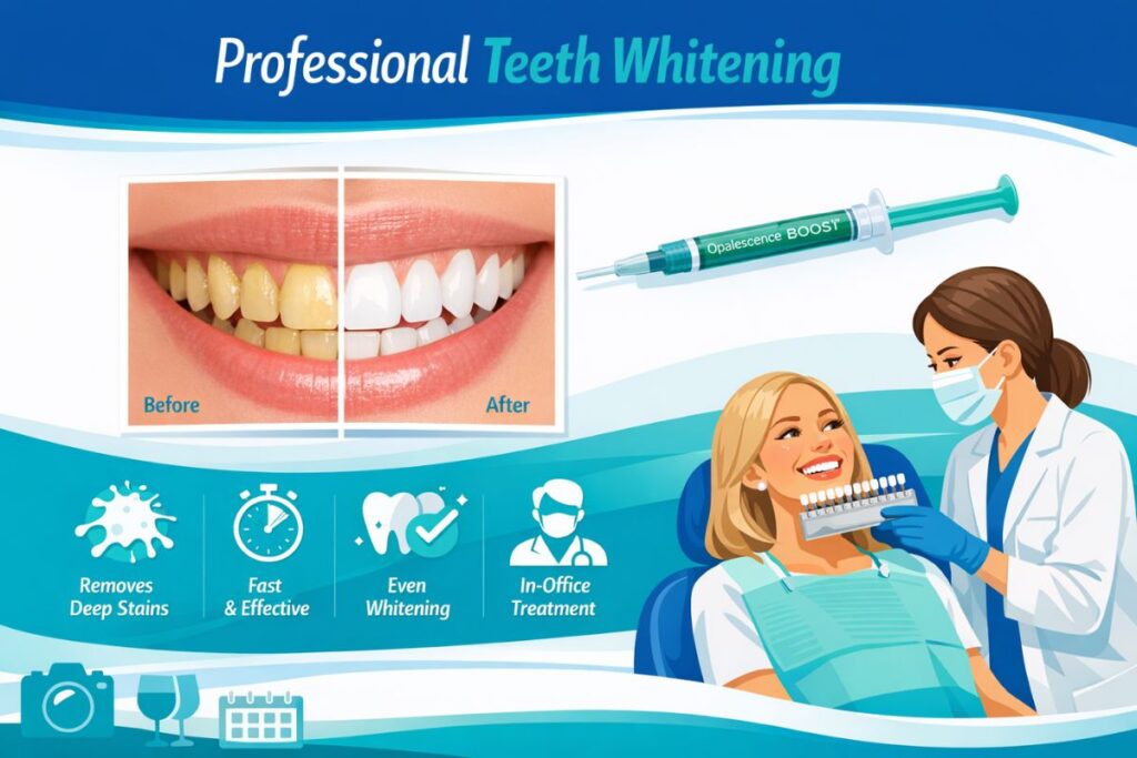 Professional Teeth Whitening