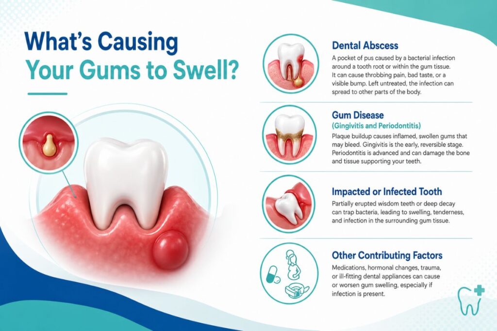 What's Causing Your Gums to Swell?