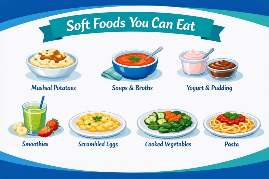 Soft Foods You Can Eat after dental bridge