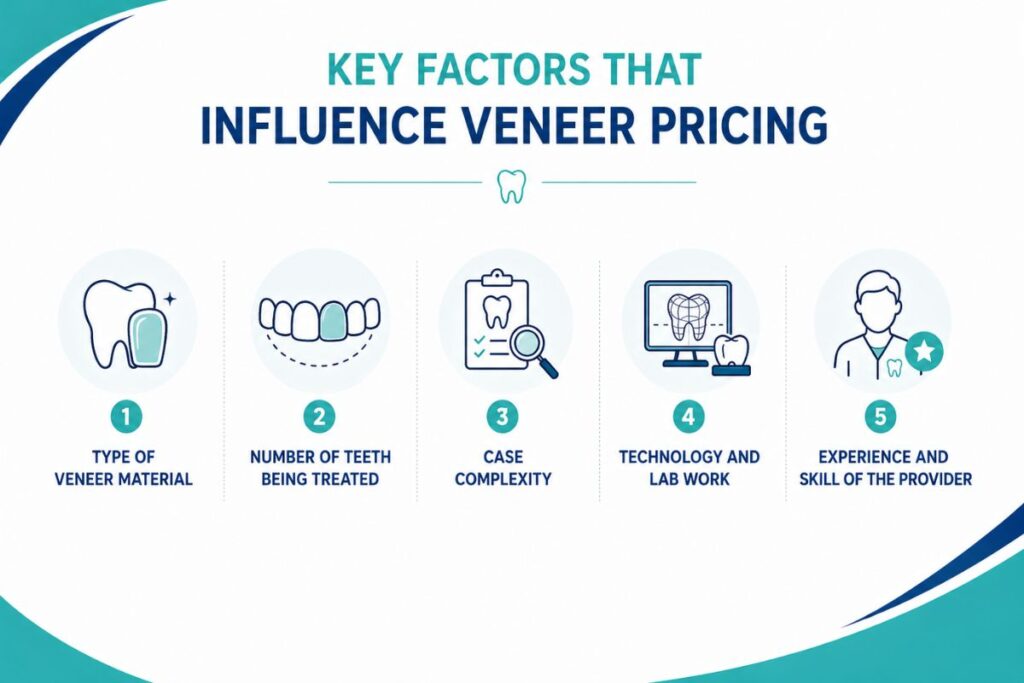 Key Factors That Influence Veneer Pricing